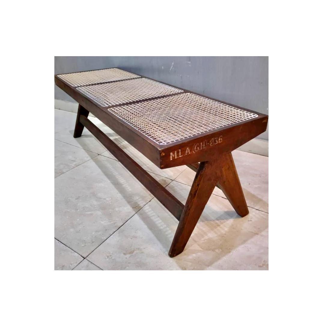 Pierre Jeanneret Bench, 1950s Chandigargh For Sale 12