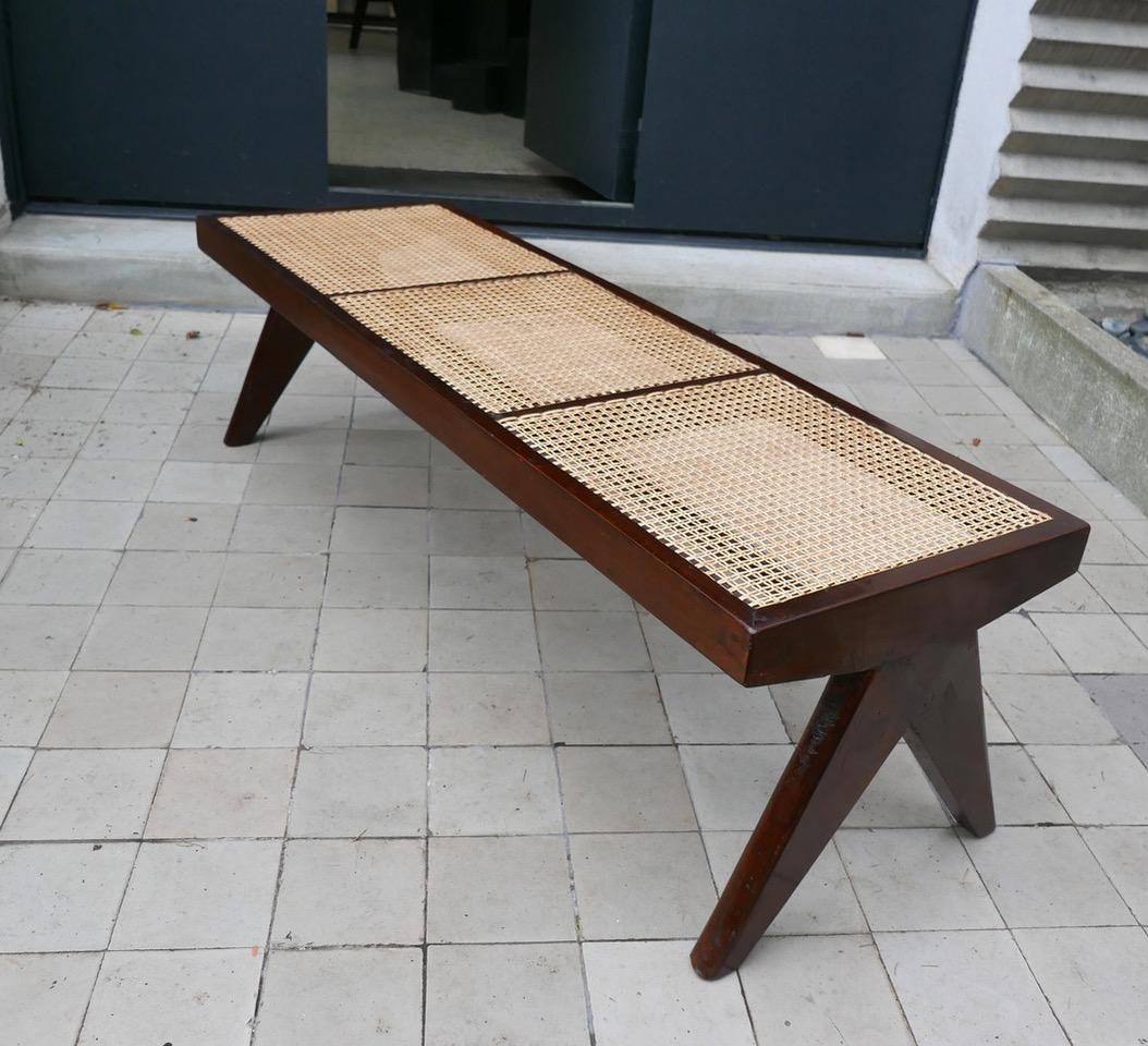 Indian Pierre Jeanneret, Bench, circa 1956