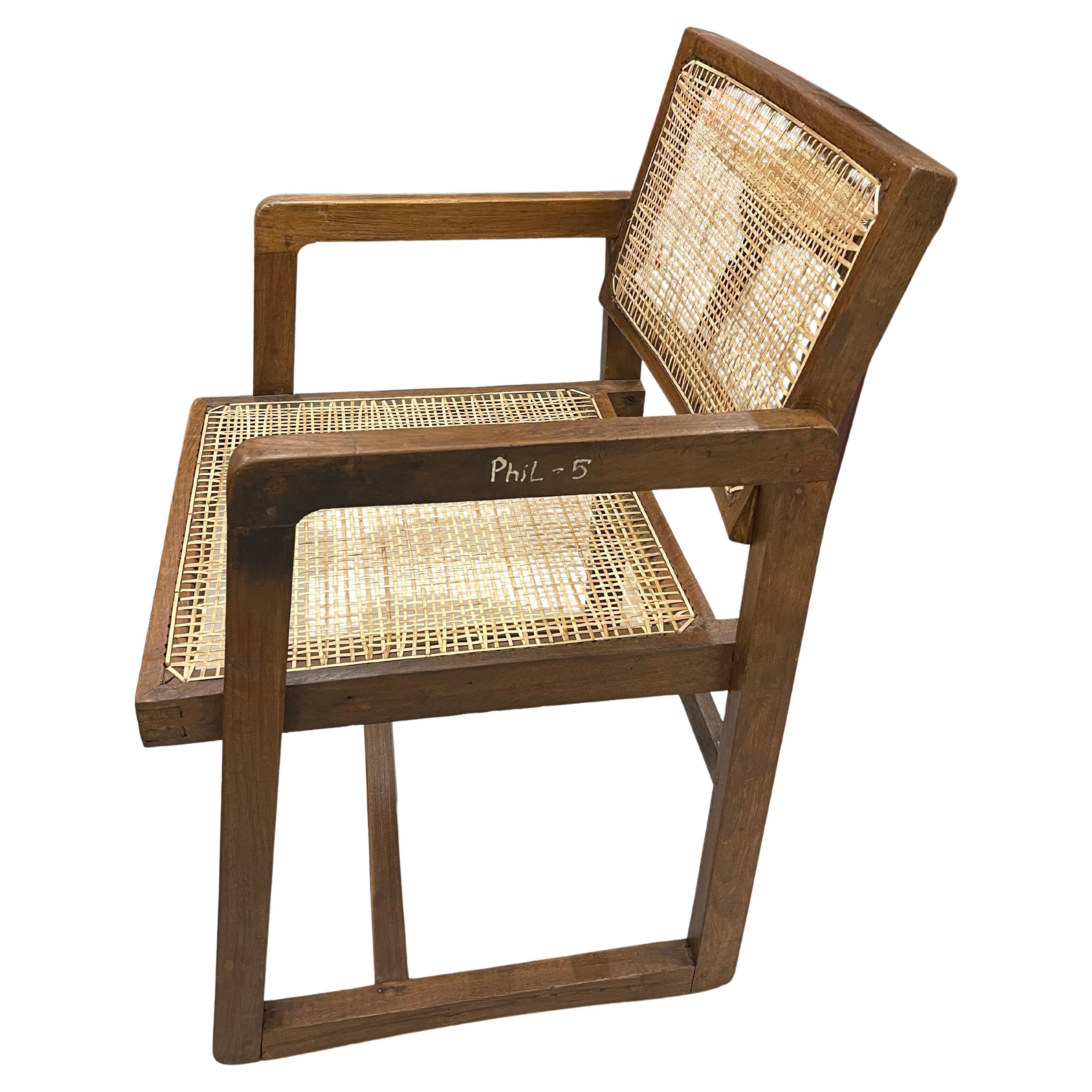 Pierre Jeanneret Big Box Chair For Sale