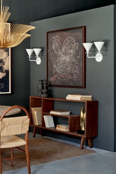 Pierre Jeanneret Bookcase Console Table, High Court, Chandigarh, 1962