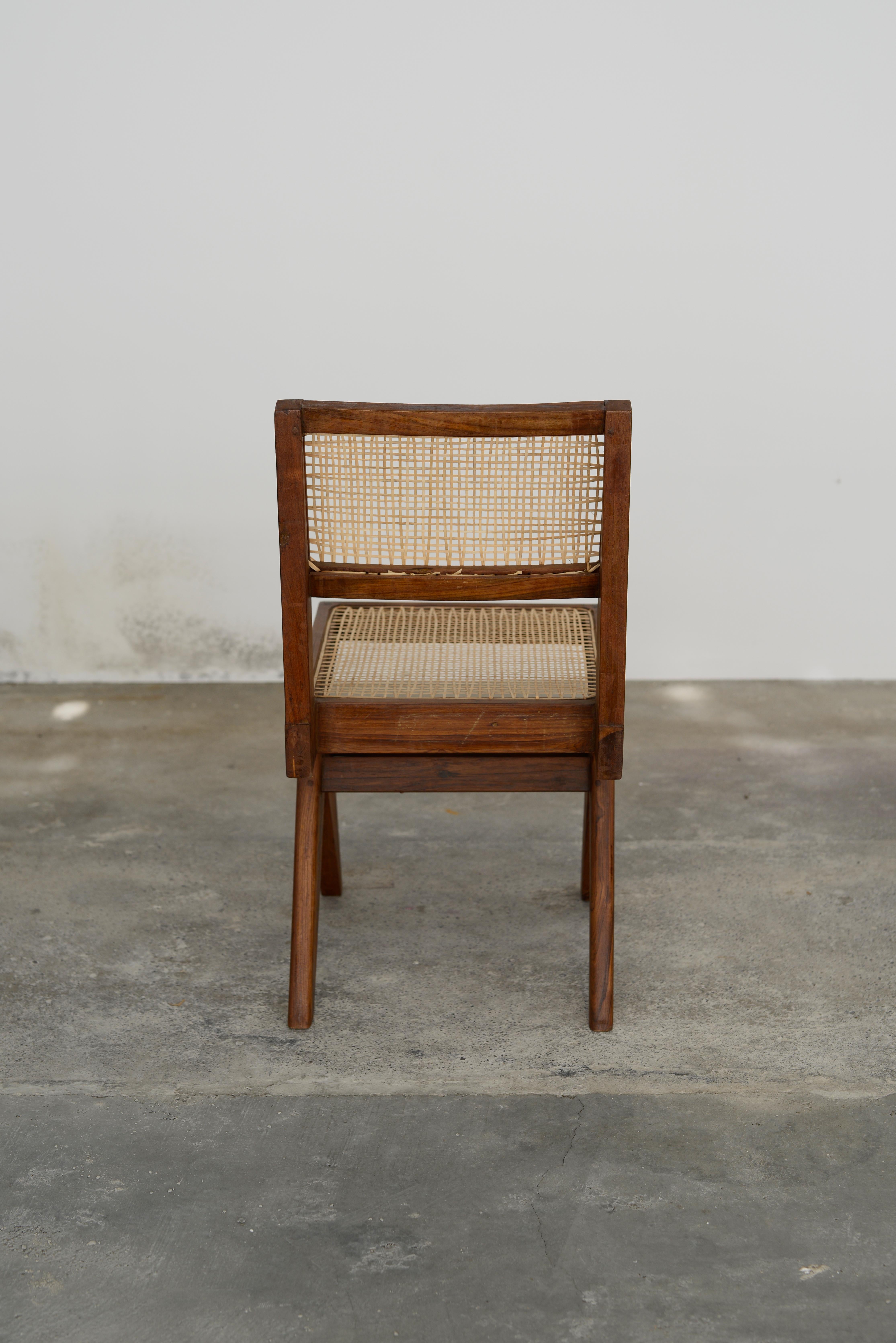 pierre jeanneret chair dimensions