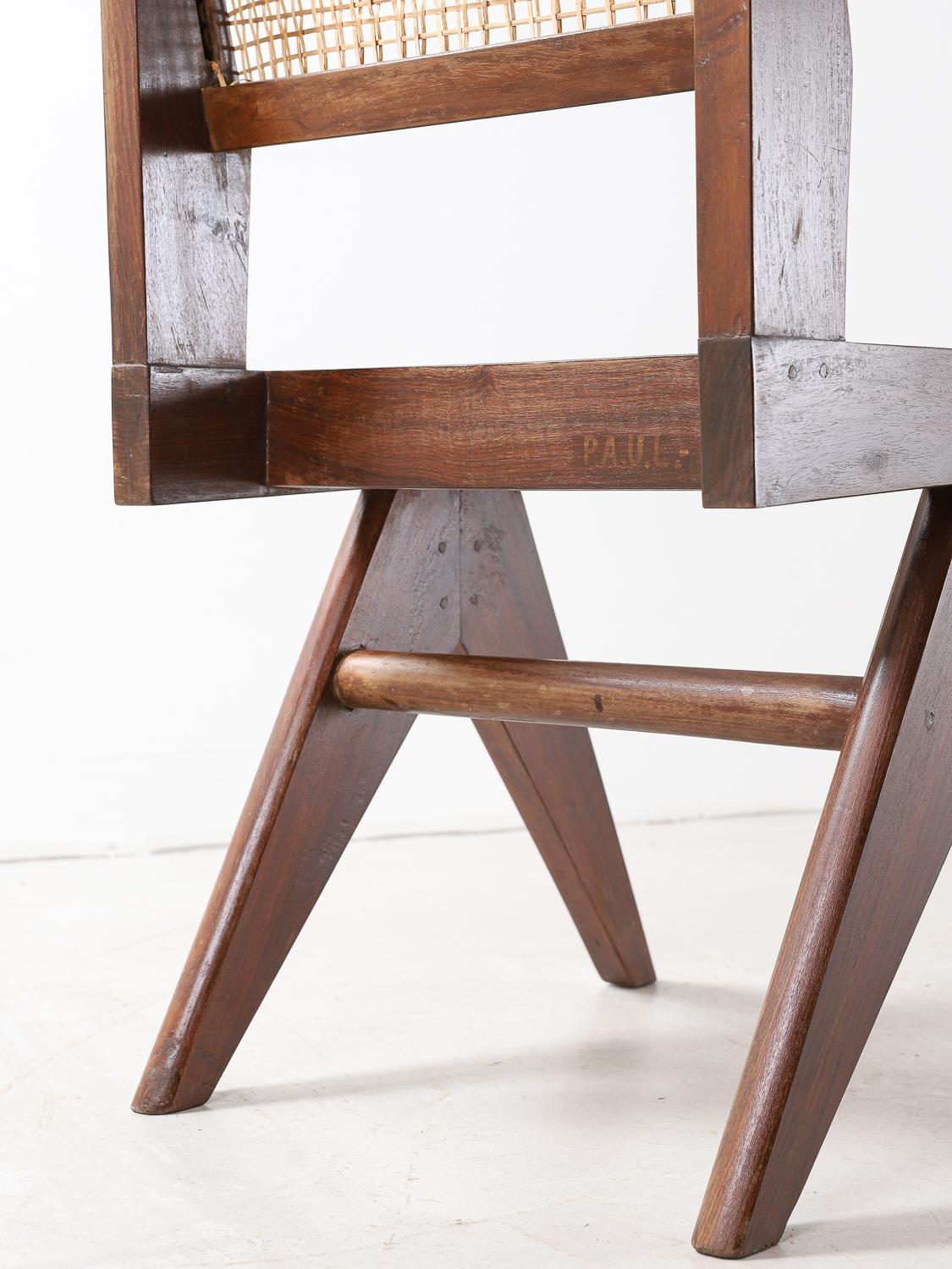 Pierre Jeanneret ‘Student’ Chair, Model No. PJ-SI-25-A For Sale 8