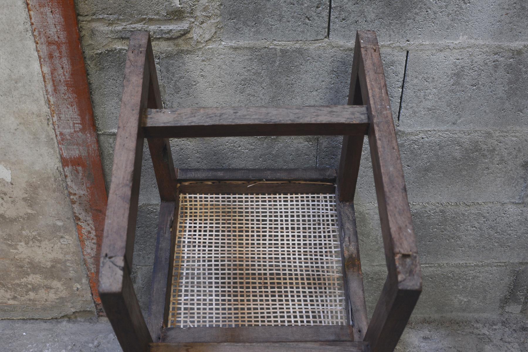 Pierre Jeanneret Chair for P.U. University Library For Sale 2