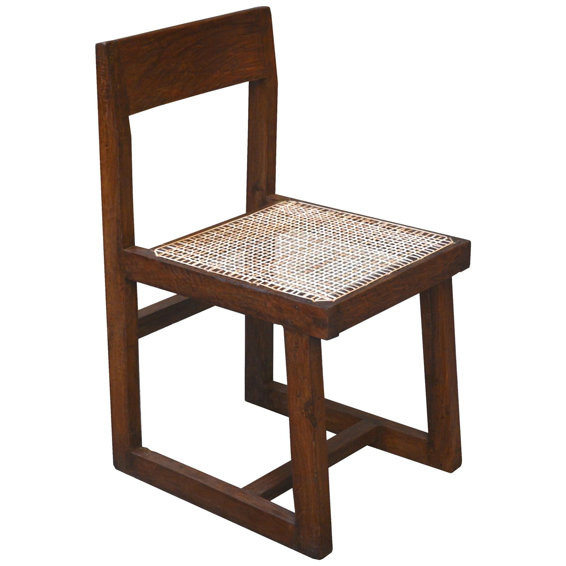 Pierre Jeanneret Chair for P.U. University Library For Sale