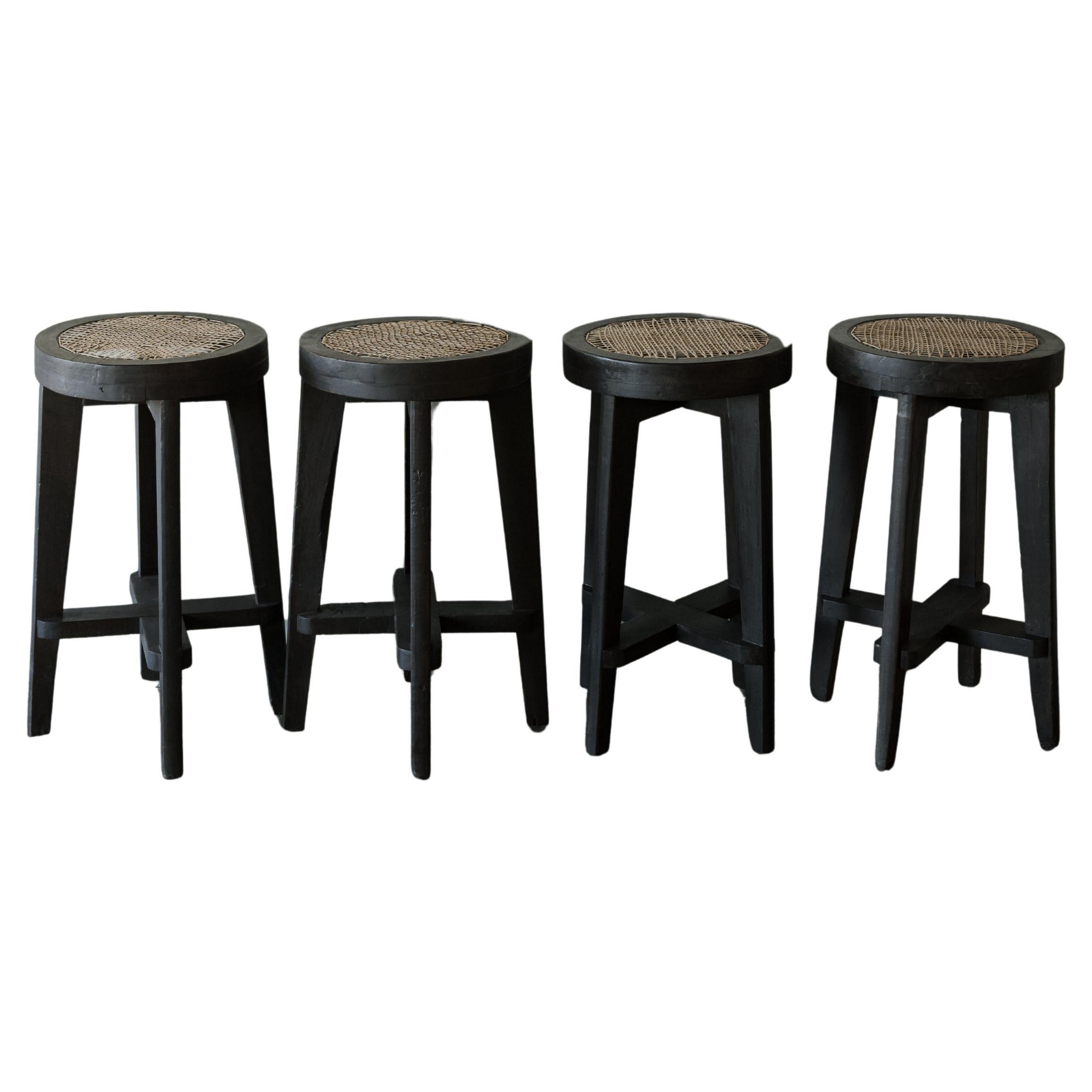 Pierre Jeanneret Chandigarh High Stool For Sale