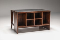 Pierre Jeanneret, Chandigarh Pigeonhole Office Desk, circa 1957-1958