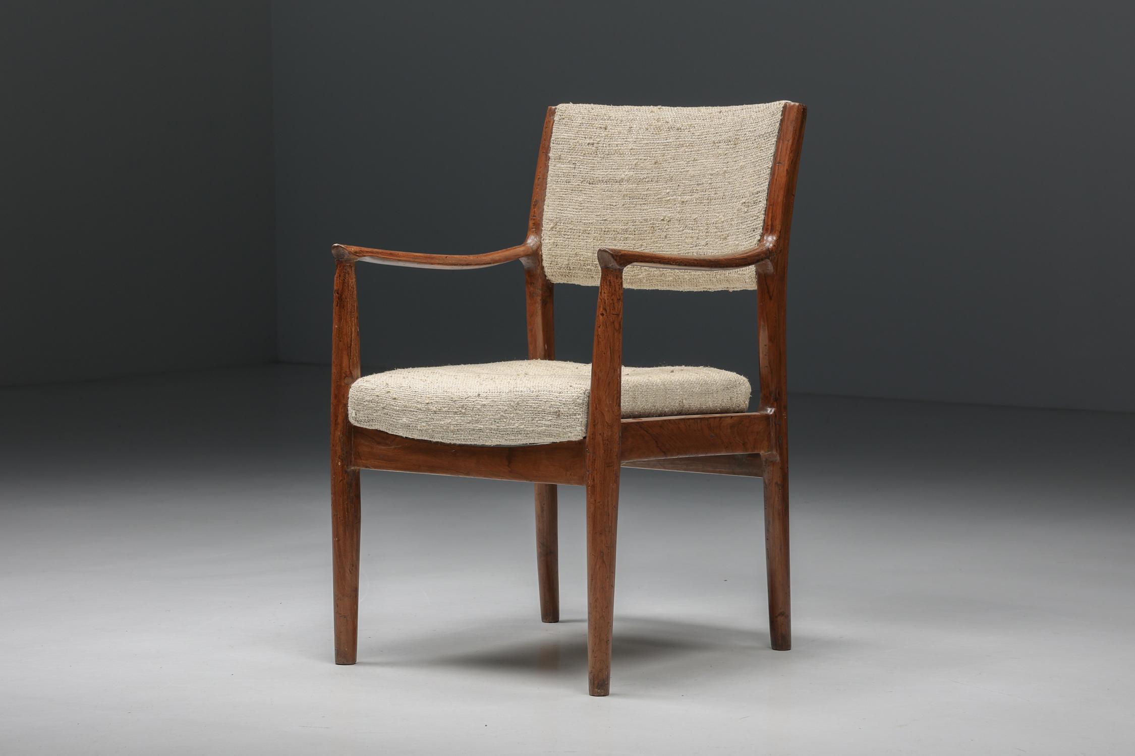 Pierre Jeanneret Chandigarh PSA-CC°315/166 Armchair, Chandigarh, 1950s For Sale 5