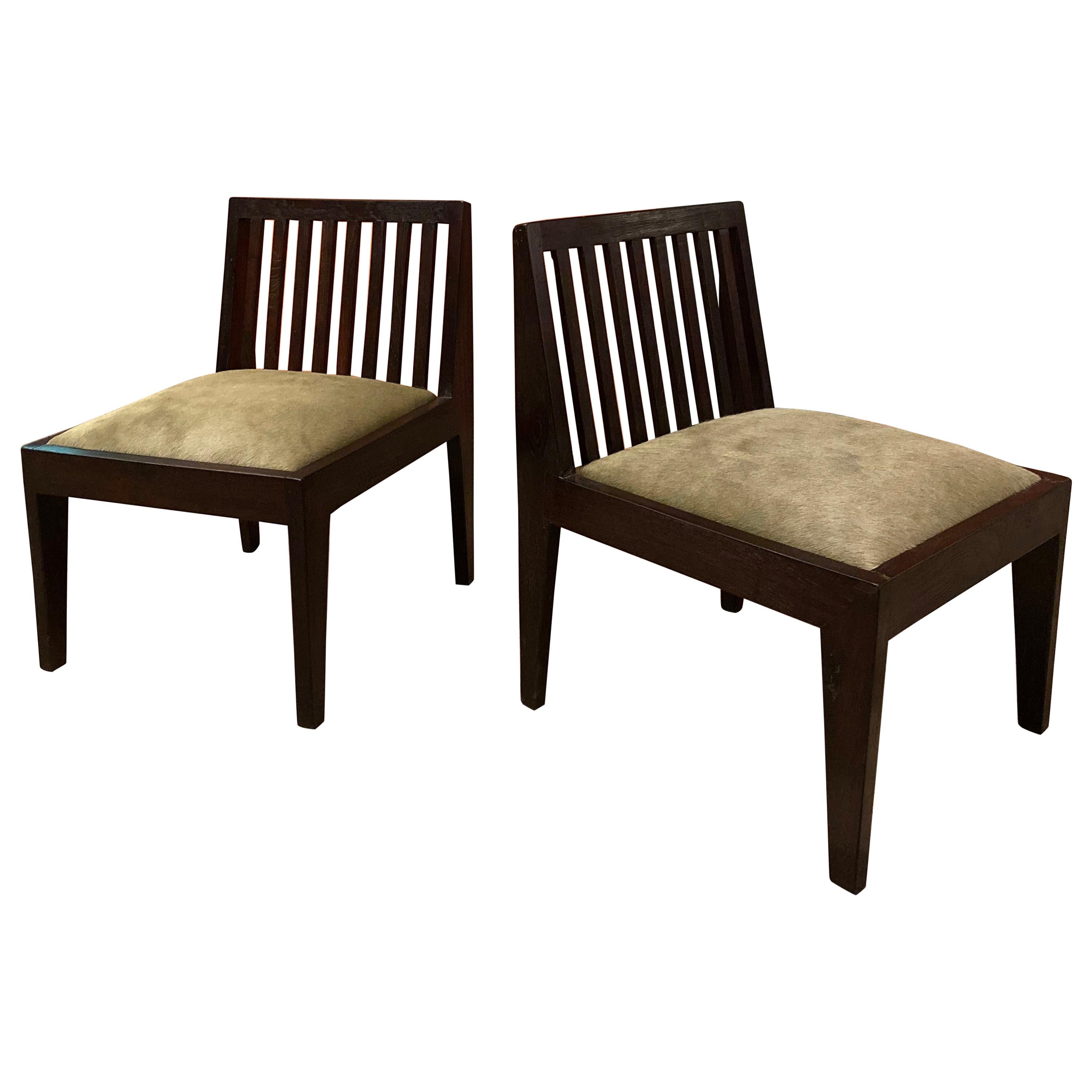 Pierre Jeanneret, Chauffeuses, Pair