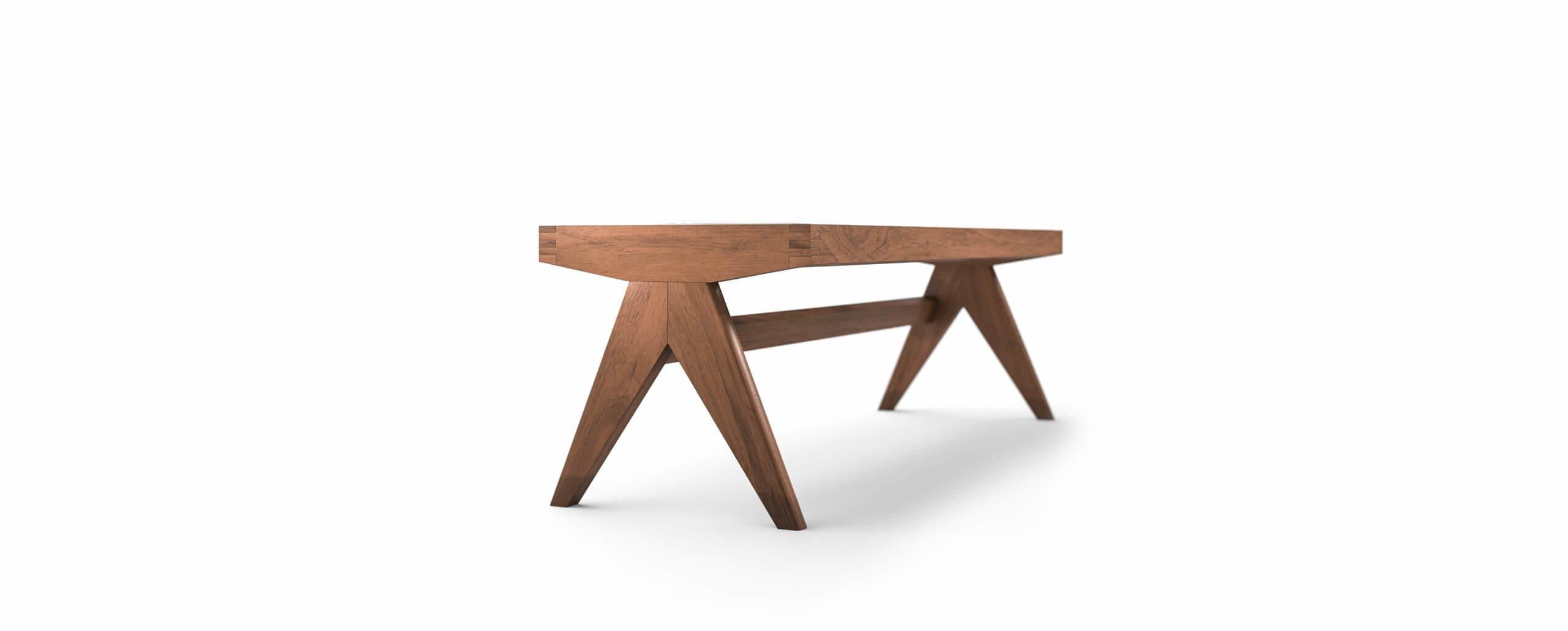 Panchina disegnata da Pierre Jeanneret nel 1955 circa, rilanciata nel 2020.
Prodotto da Cassina in Italia.

Cassina continua a studiare l'arredamento della città di Chandigarh e aggiunge la Civil Bench alla collezione Hommage à Pierre Jeanneret; una