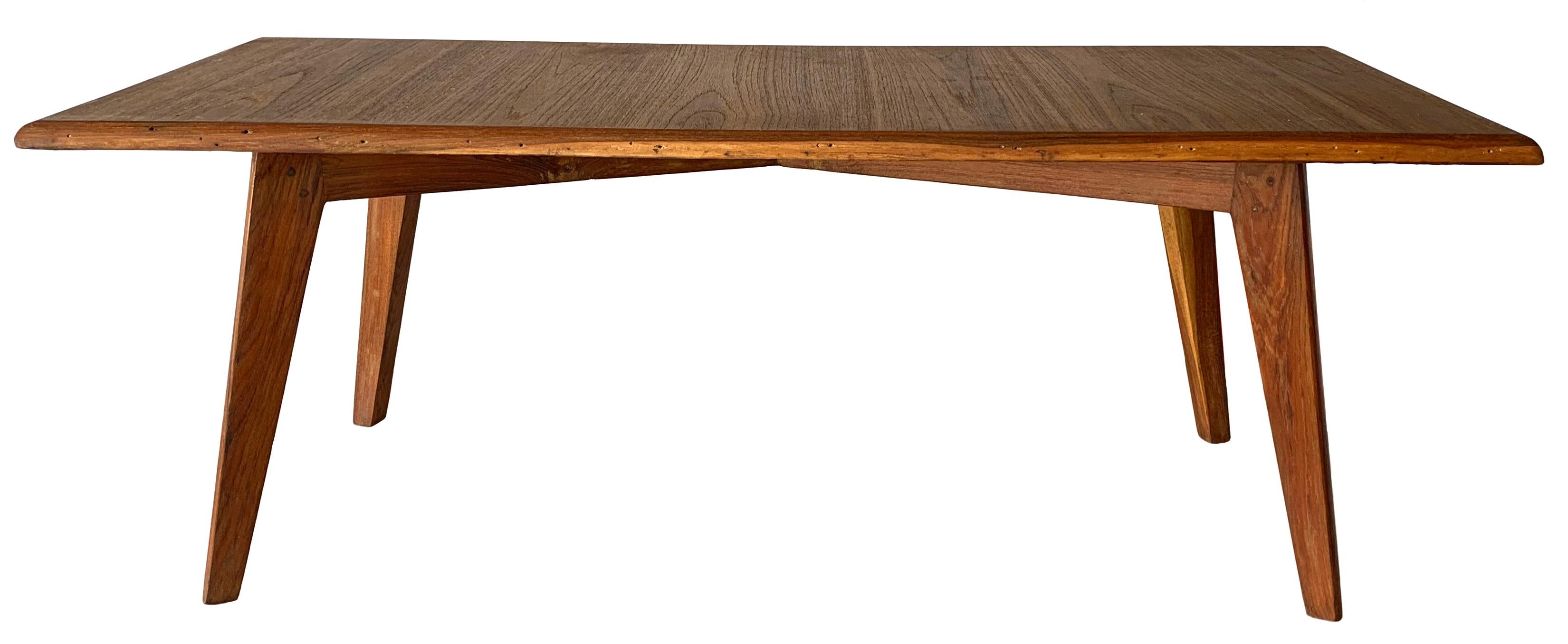 Mid-Century Modern Table Basse Pierre Jeanneret en vente
