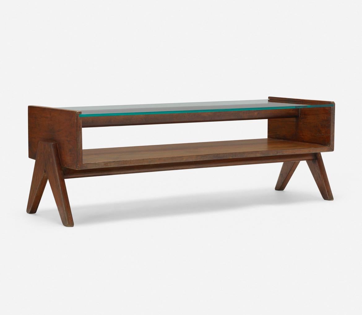 Mid-Century Modern Pierre Jeanneret Coffee Table For Sale