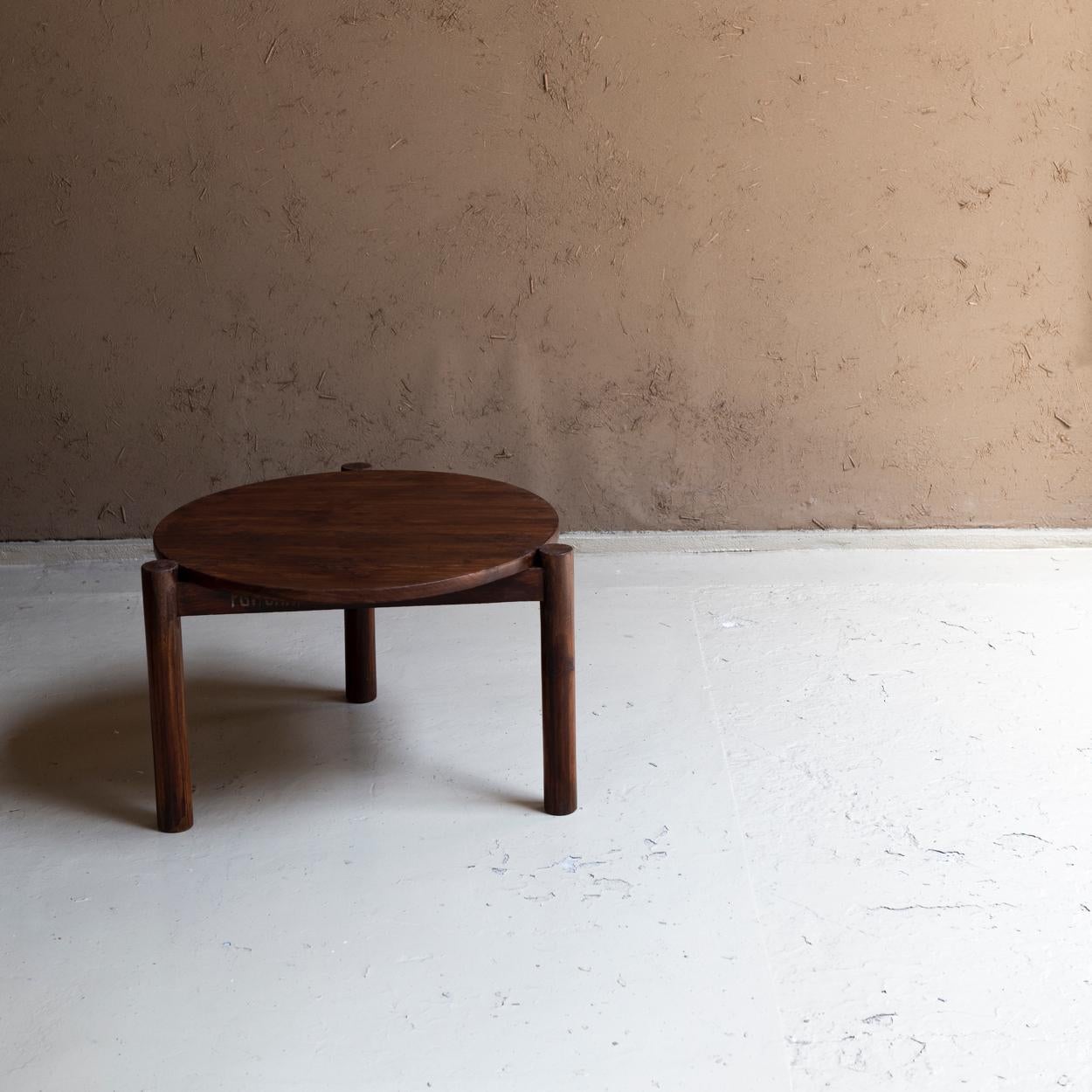 Pierre Jeanneret Coffee Table from Post Graduate Institute, Chandigarh, India In Good Condition In Edogawa-ku Tokyo, JP