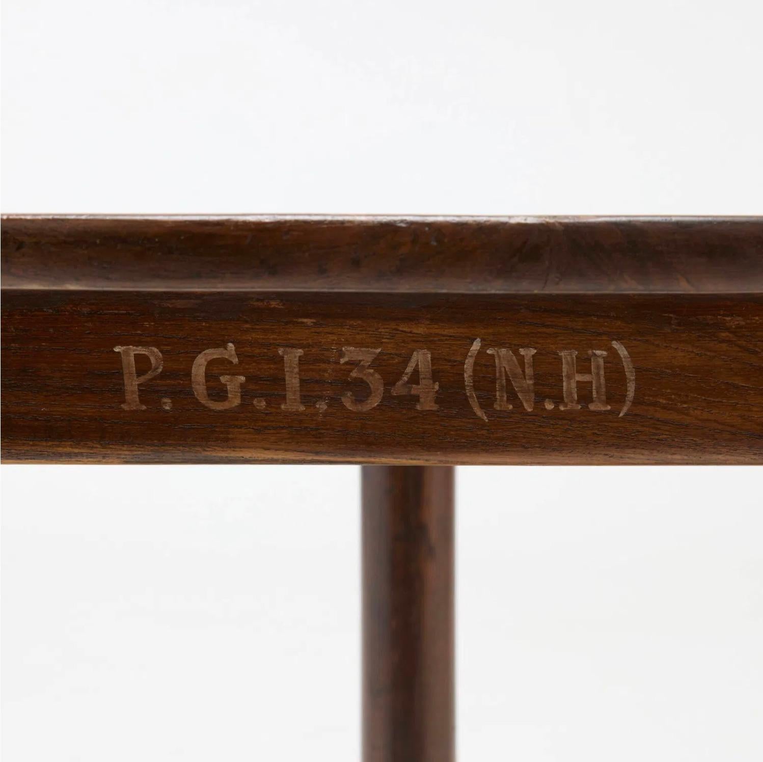 Couchtisch von Pierre Jeanneret, PGI Hopsital, Frankreich/India ca. 1965-66 im Zustand „Gut“ im Angebot in Los Angeles, CA