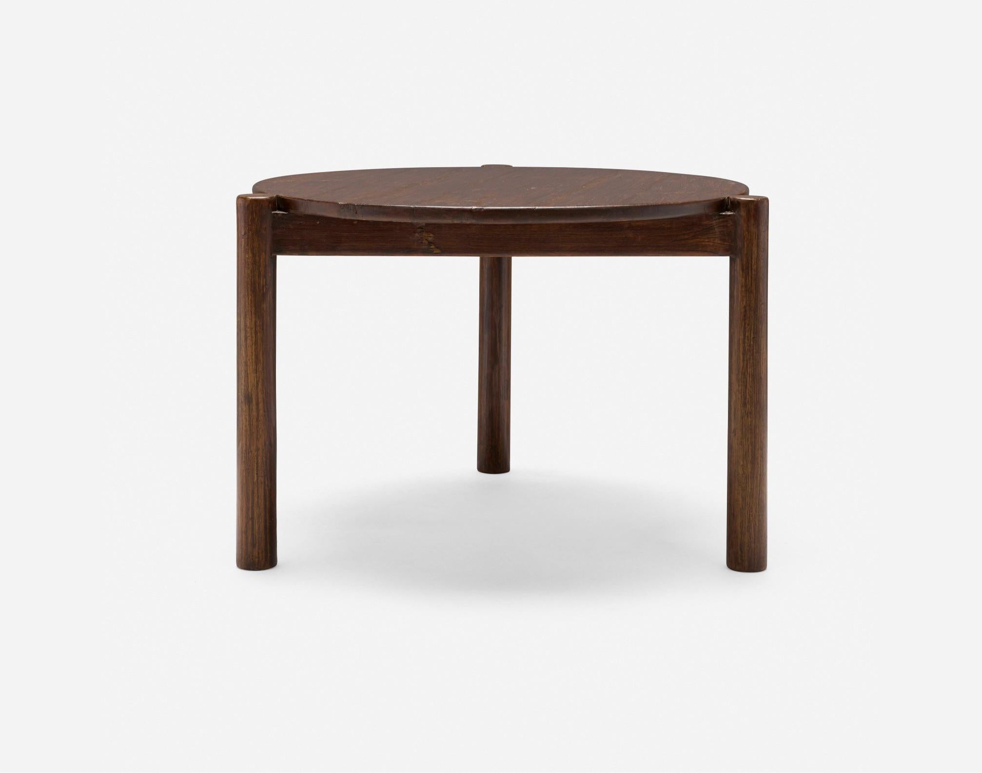 Couchtisch von Pierre Jeanneret, PGI Hopsital, Frankreich/India ca. 1965-66 (Holz) im Angebot