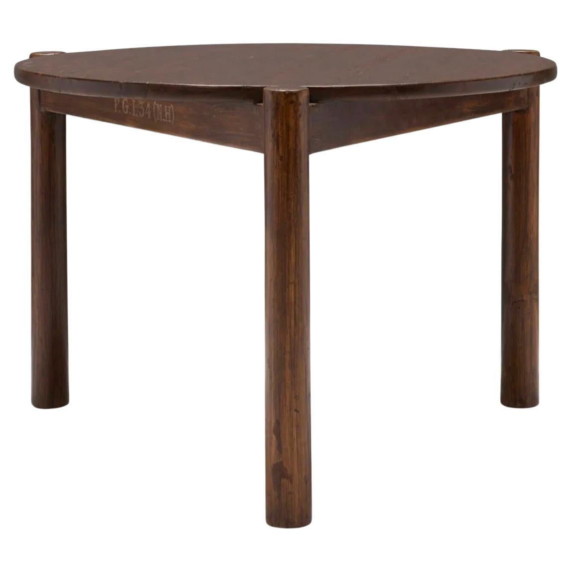 Couchtisch von Pierre Jeanneret, PGI Hopsital, Frankreich/India ca. 1965-66 im Angebot