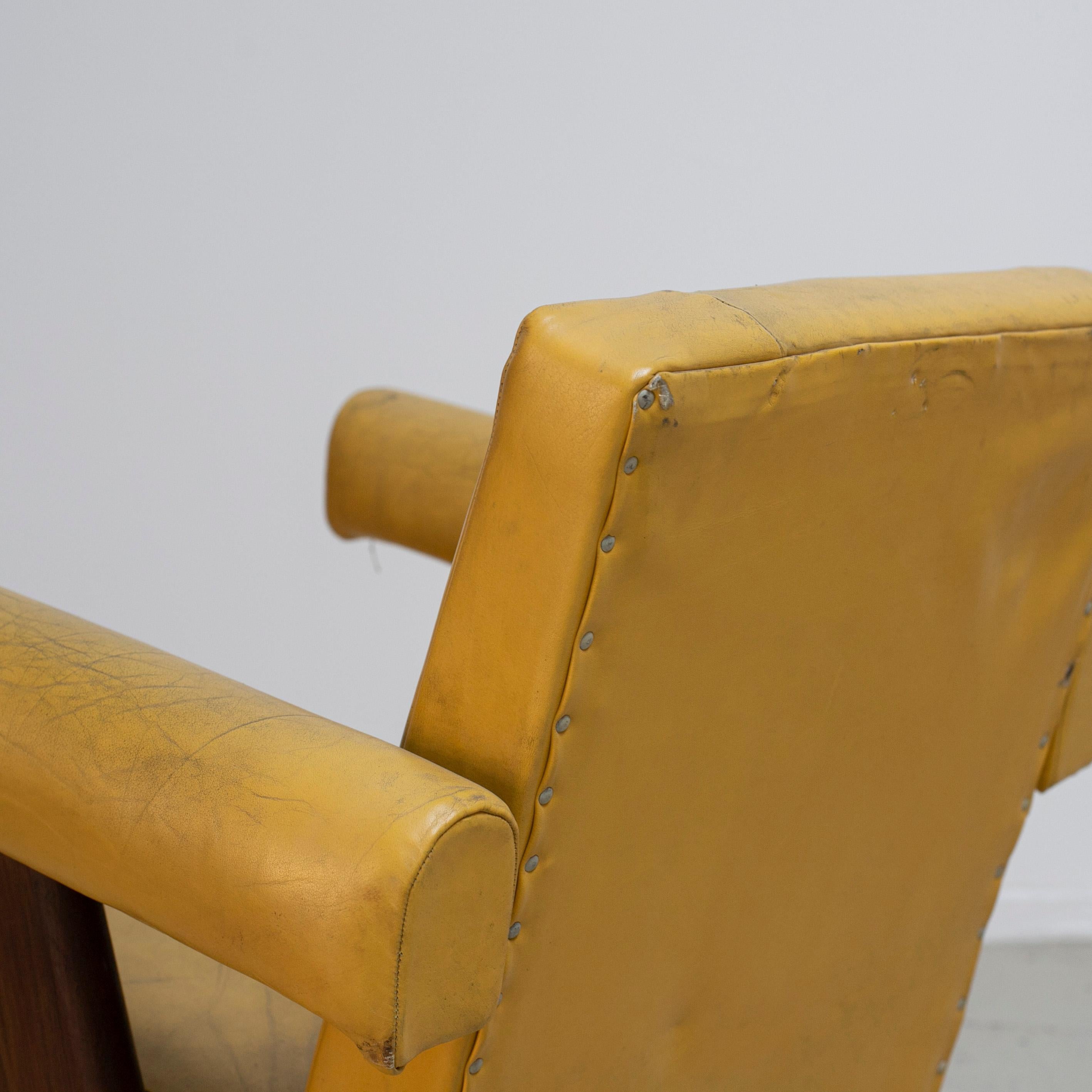 Chaise de comité Pierre Jeanneret, années 1950, Chandigarh 4