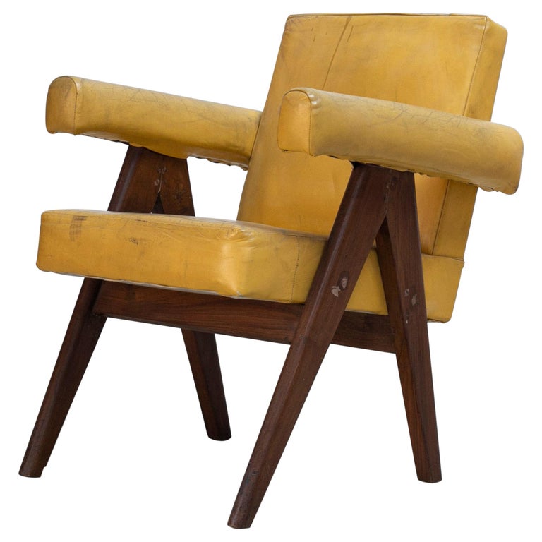 Pierre Jeanneret Committee Chair, 1950s, Chandigarh For Sale at 1stDibs |  chandigarh chair dimensions, chandigarh chair for sale, commite chair