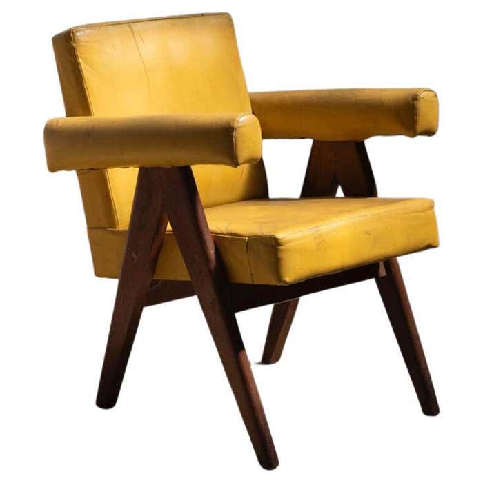 Pierre Jeanneret , Committee Chair for Chandigarh, Teak , 1950s For ...