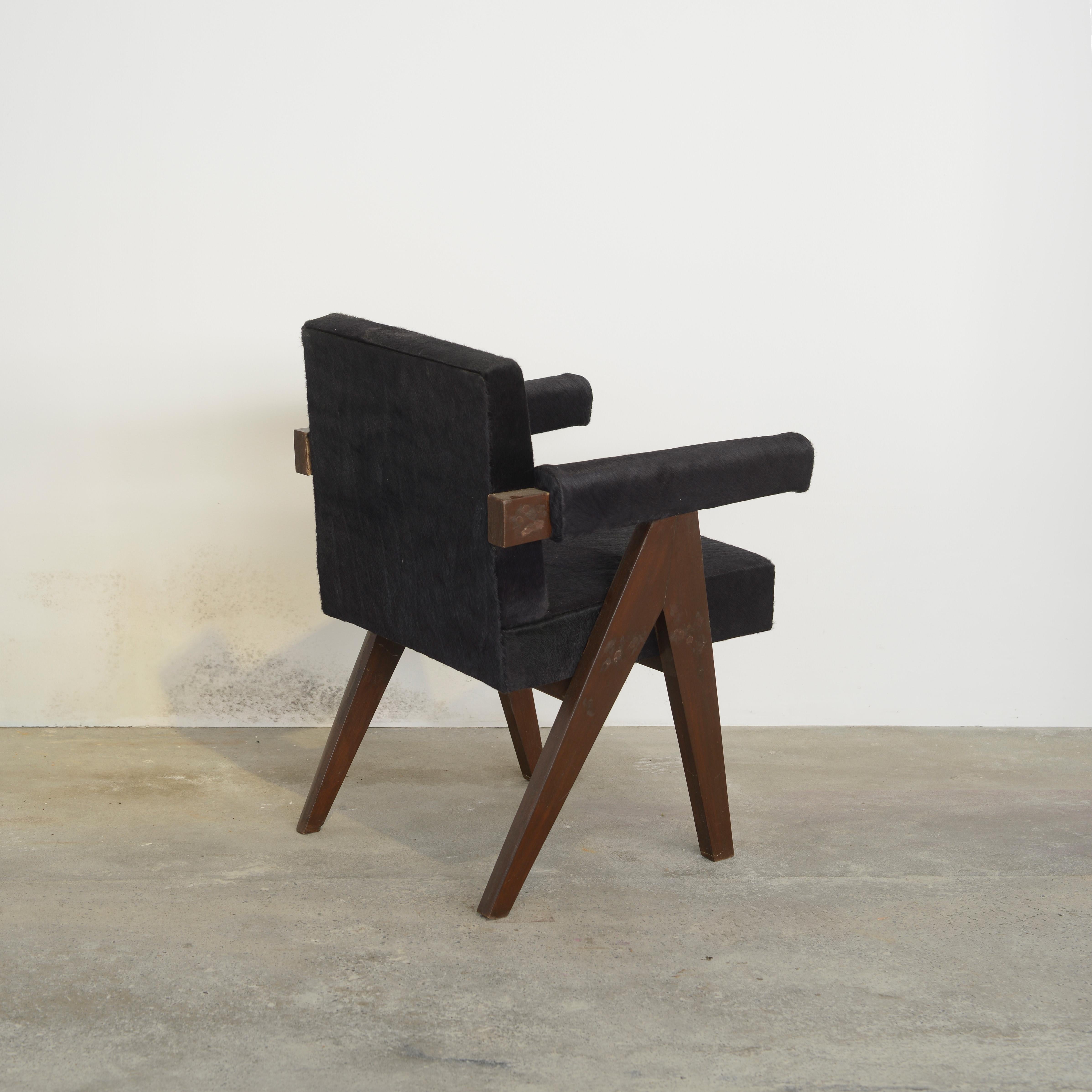 Sedia da comitato Pierre Jeanneret PJ-SI-30-C autentico Mid-Century Modern In condizioni buone in vendita a Zürich, CH