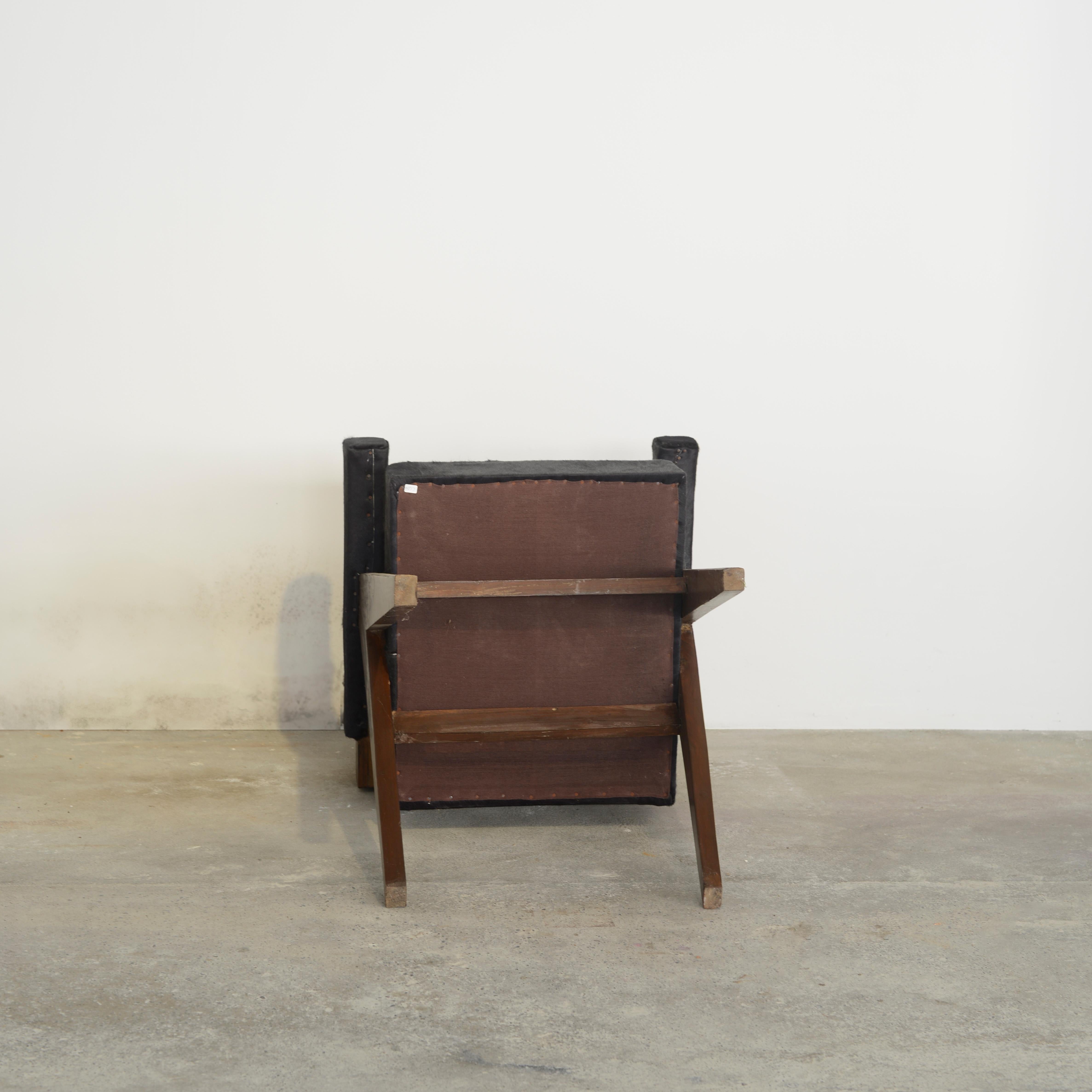 Vacchetta Sedia da comitato Pierre Jeanneret PJ-SI-30-C autentico Mid-Century Modern in vendita