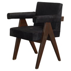 Pierre Jeanneret Silla de Comité PJ-SI-30-C Moderna auténtica de mediados de siglo