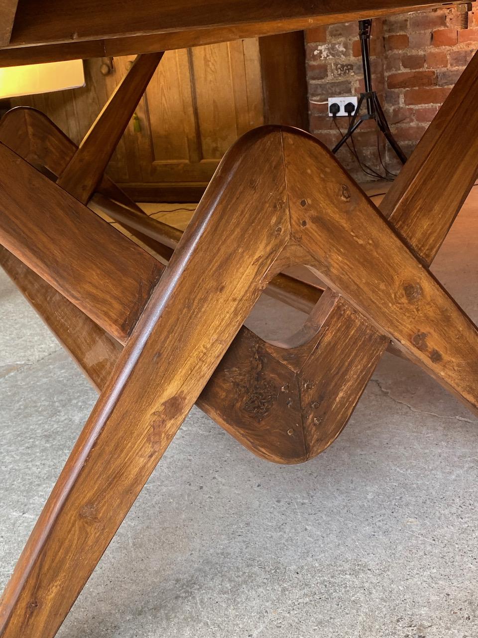 Pierre Jeanneret Committee Table in Teak Chandigarh India Circa 1963-64 6