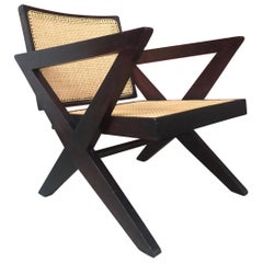 Pierre Jeanneret:: Cross Easy Chair:: vers 1956
