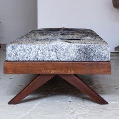 Pierre Jeanneret , Daybed for Agricultural University, India, Teak , 1962s