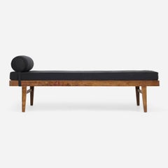 Pierre Jeanneret Daybed from Chandigarh Authentic Mid-Century Modern