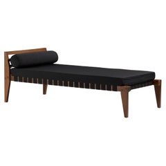 Letto da giorno Pierre Jeanneret di Chandigarh Autentico Mid-Century Modern