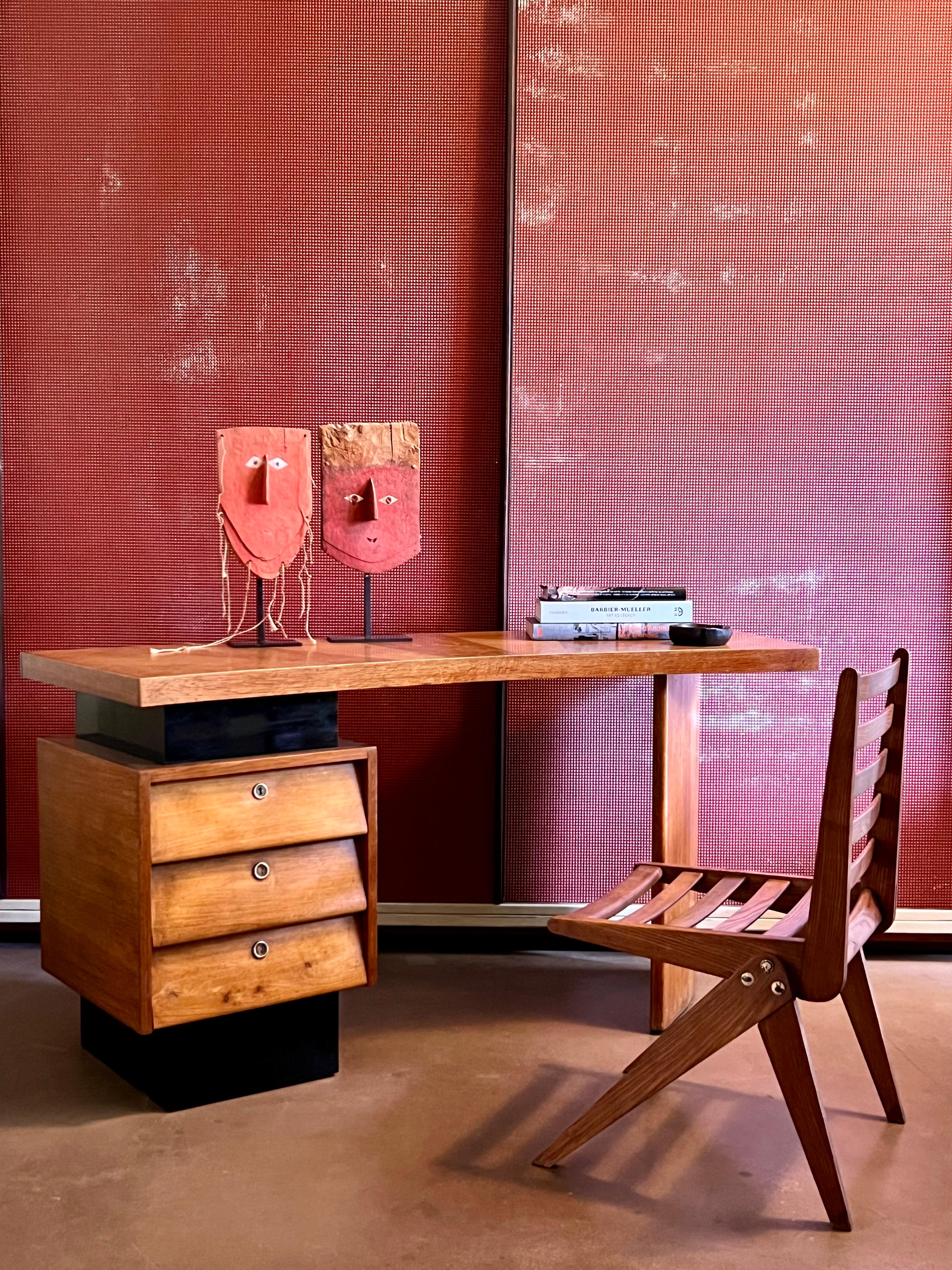 Pierre Jeanneret, desk 1946 For Sale 2