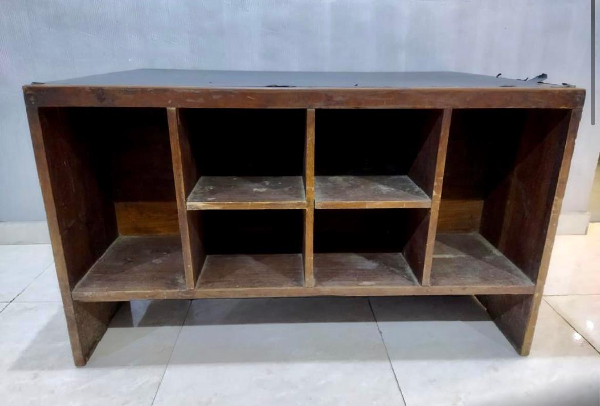 Pierre Jeanneret Desk, 1950s Chandigargh For Sale 11