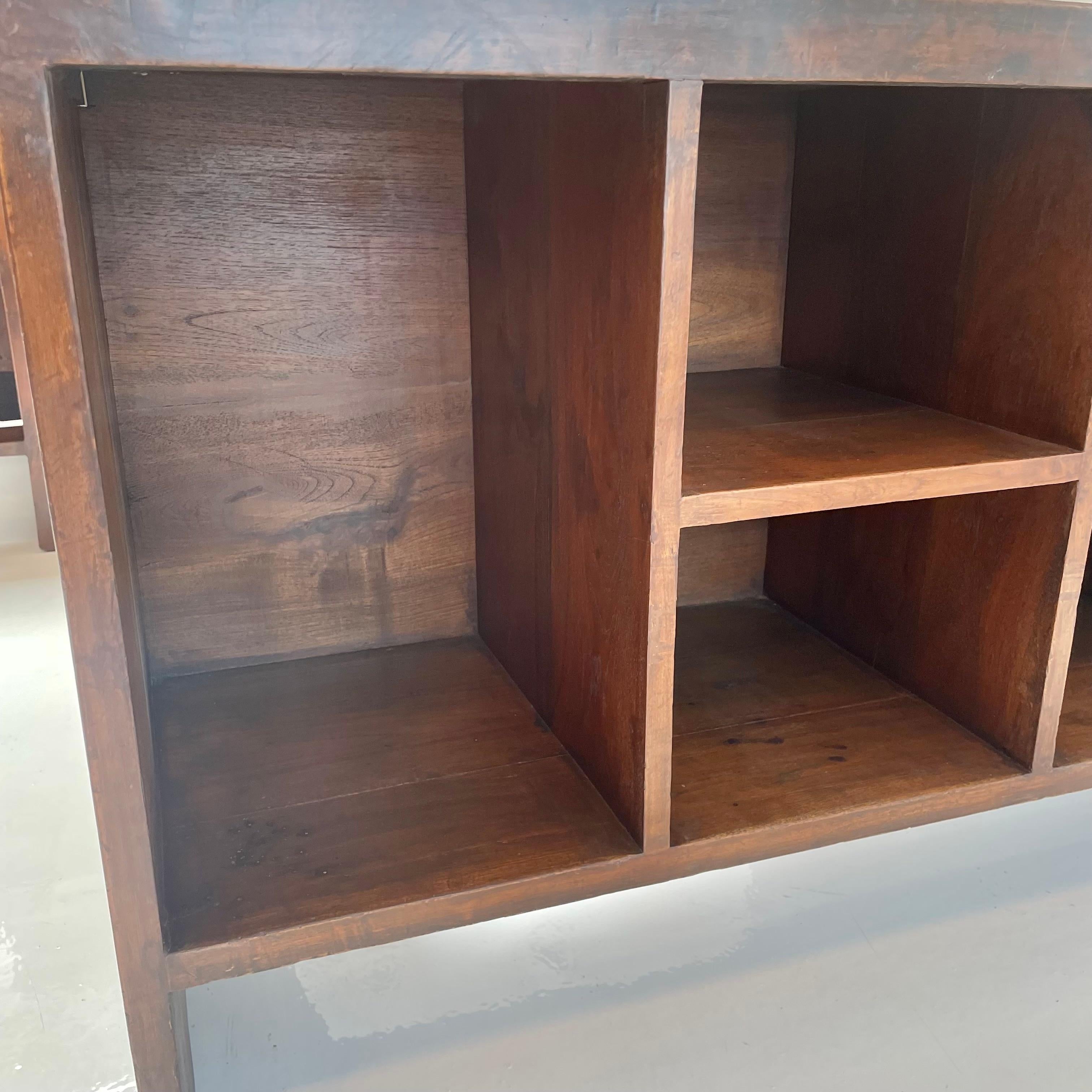 Mid-20th Century Pierre Jeanneret Desk, 1950s Chandigargh For Sale