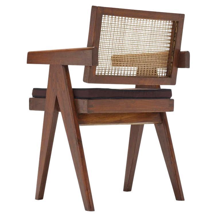 Pierre Jeanneret Desk and Office Chair from Chandigarh For Sale 2