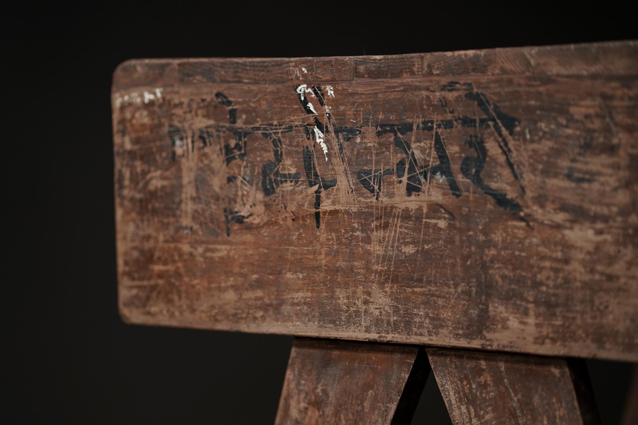 Pierre Jeanneret Desk In Good Condition In Los Angeles, CA