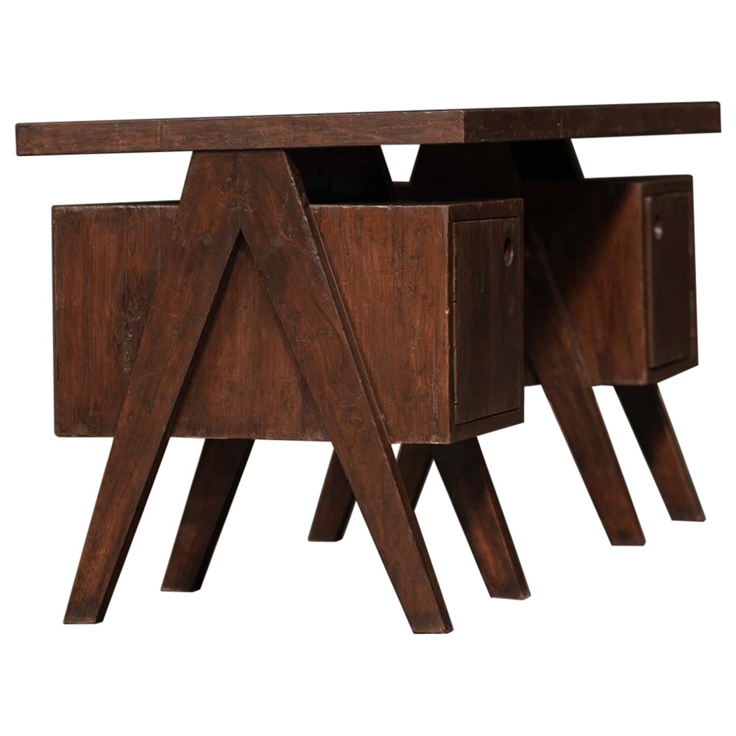 Pierre Jeanneret Desk from Chandigarh For Sale