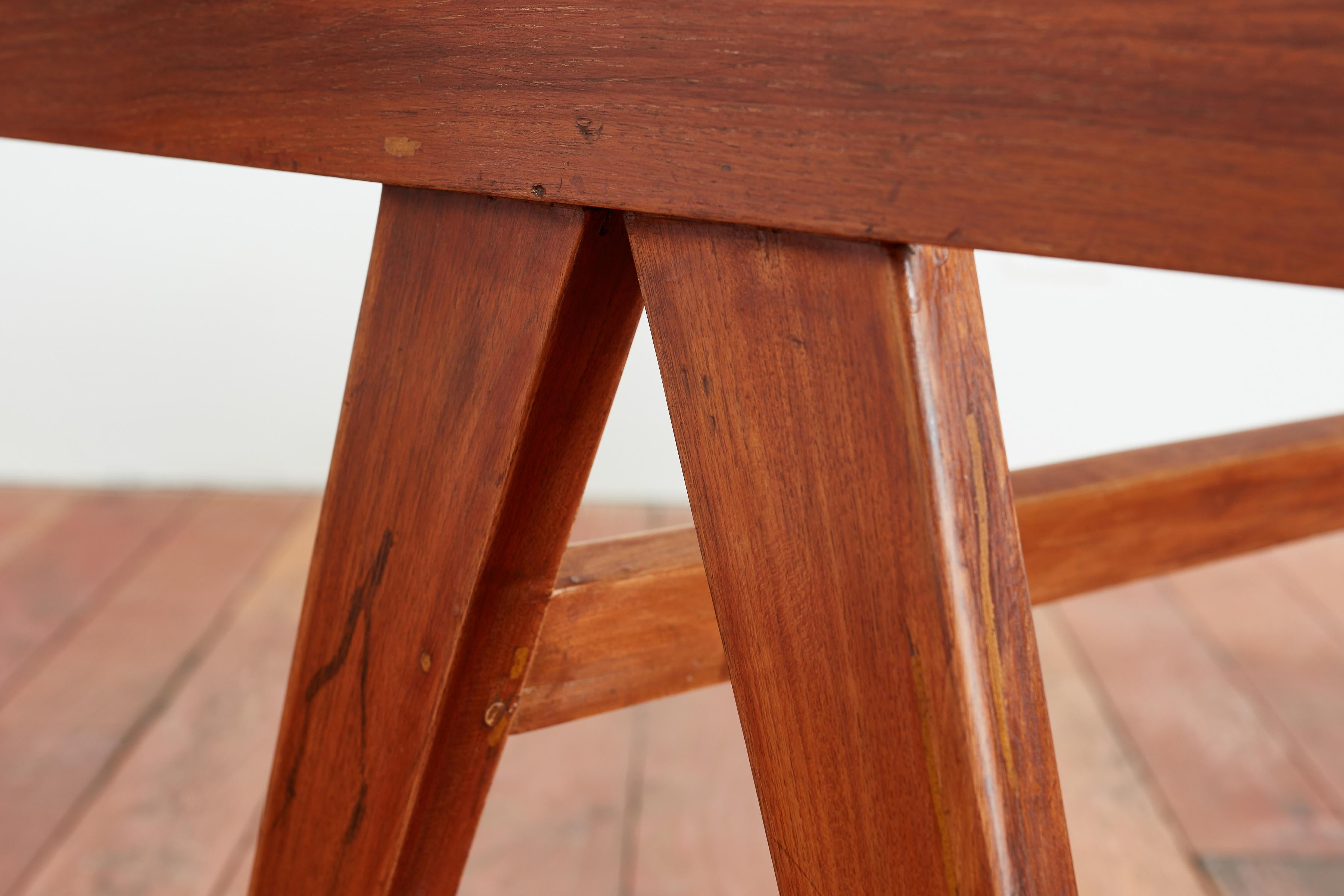 Pierre Jeanneret Desk & Stool 12