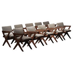 Pierre Jeanneret Dining Armchairs
