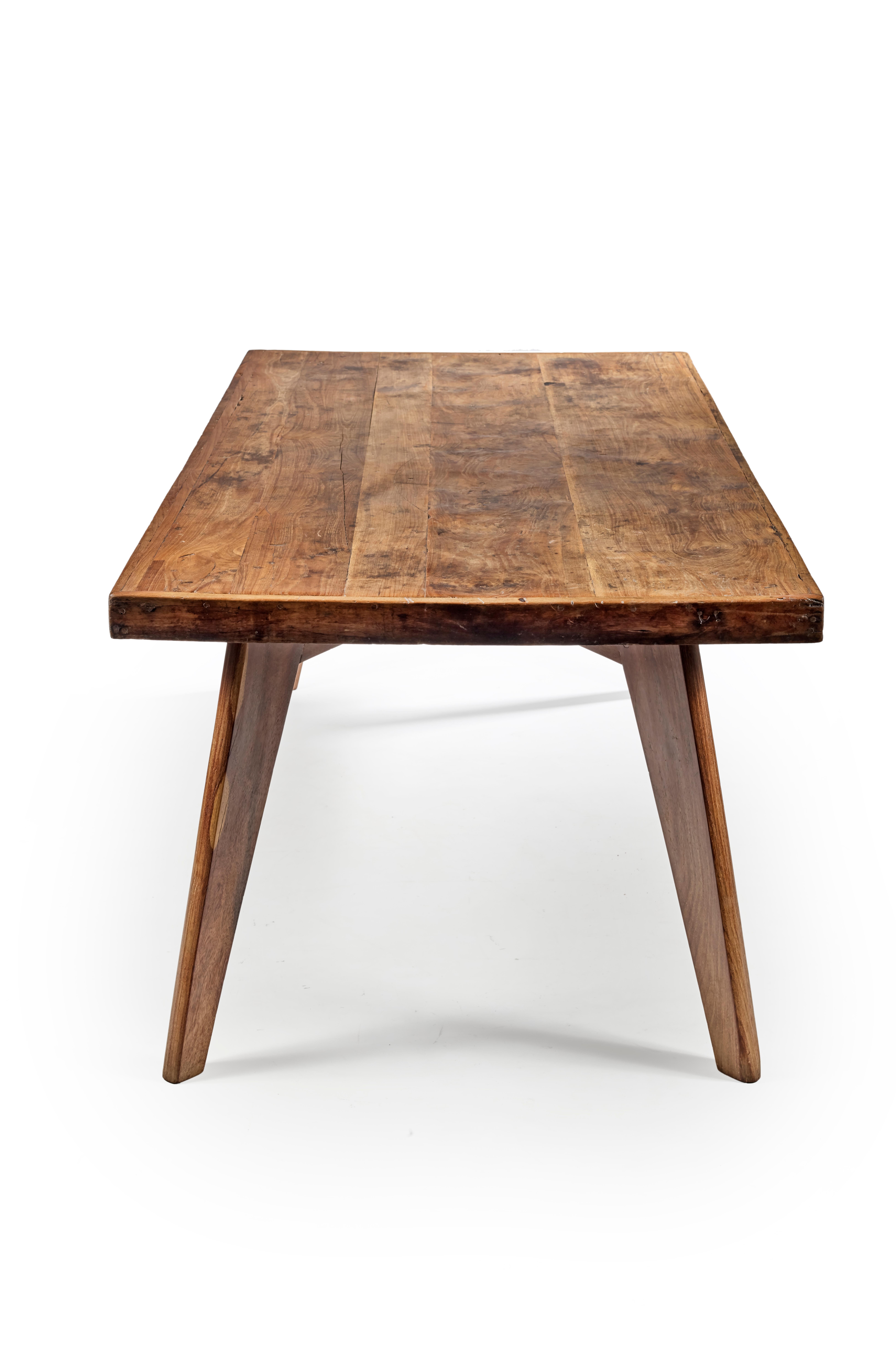 Indian Pierre Jeanneret, Dining Table, 1960