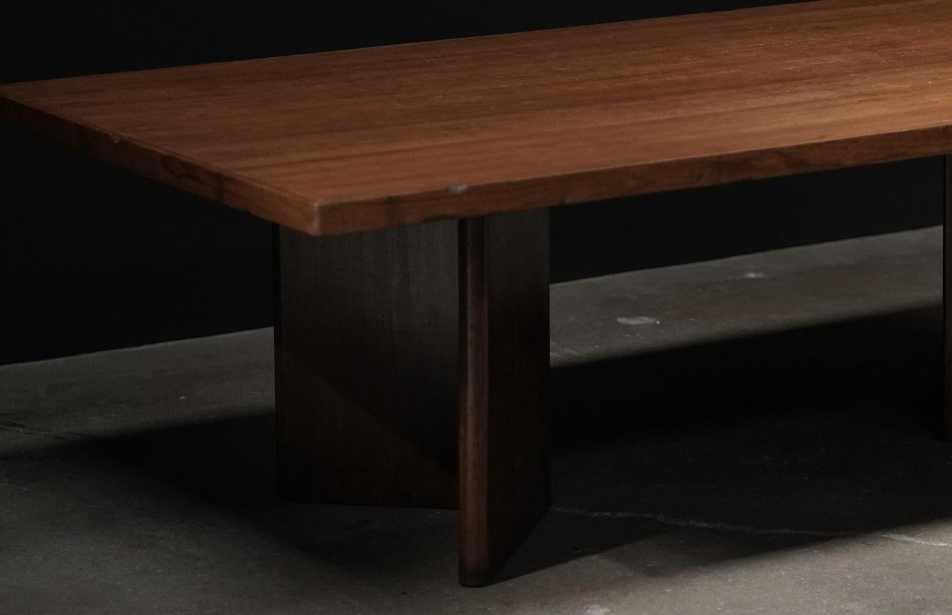 Indian Pierre Jeanneret Dining Table For Sale