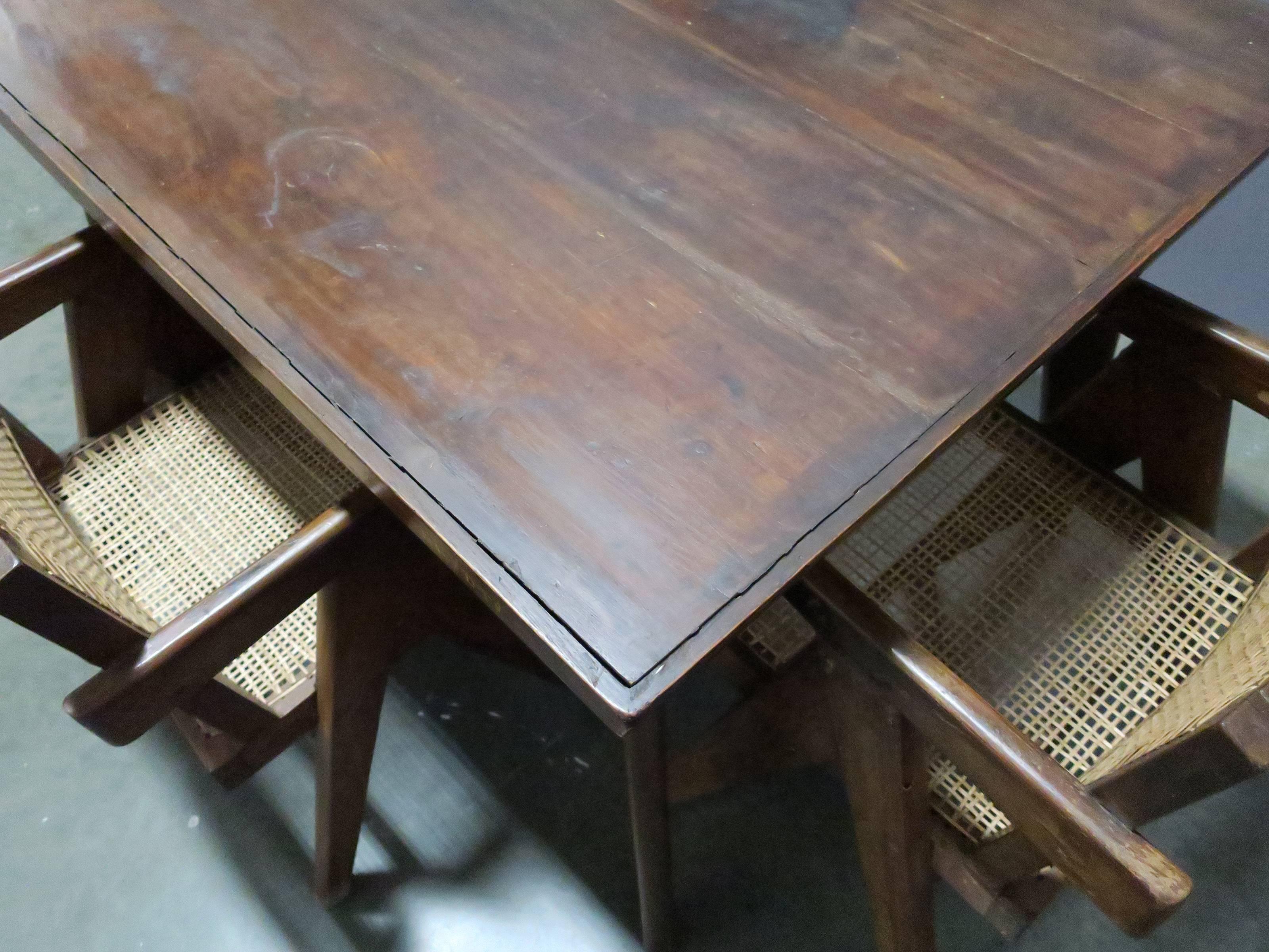 Modern Pierre Jeanneret Dining Table