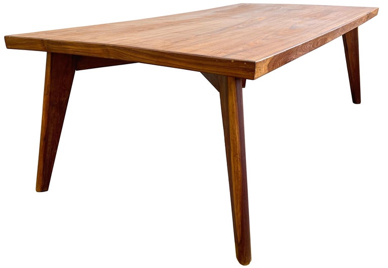 Pierre Jeanneret Dining Table in Sissoo Wood at 1stDibs