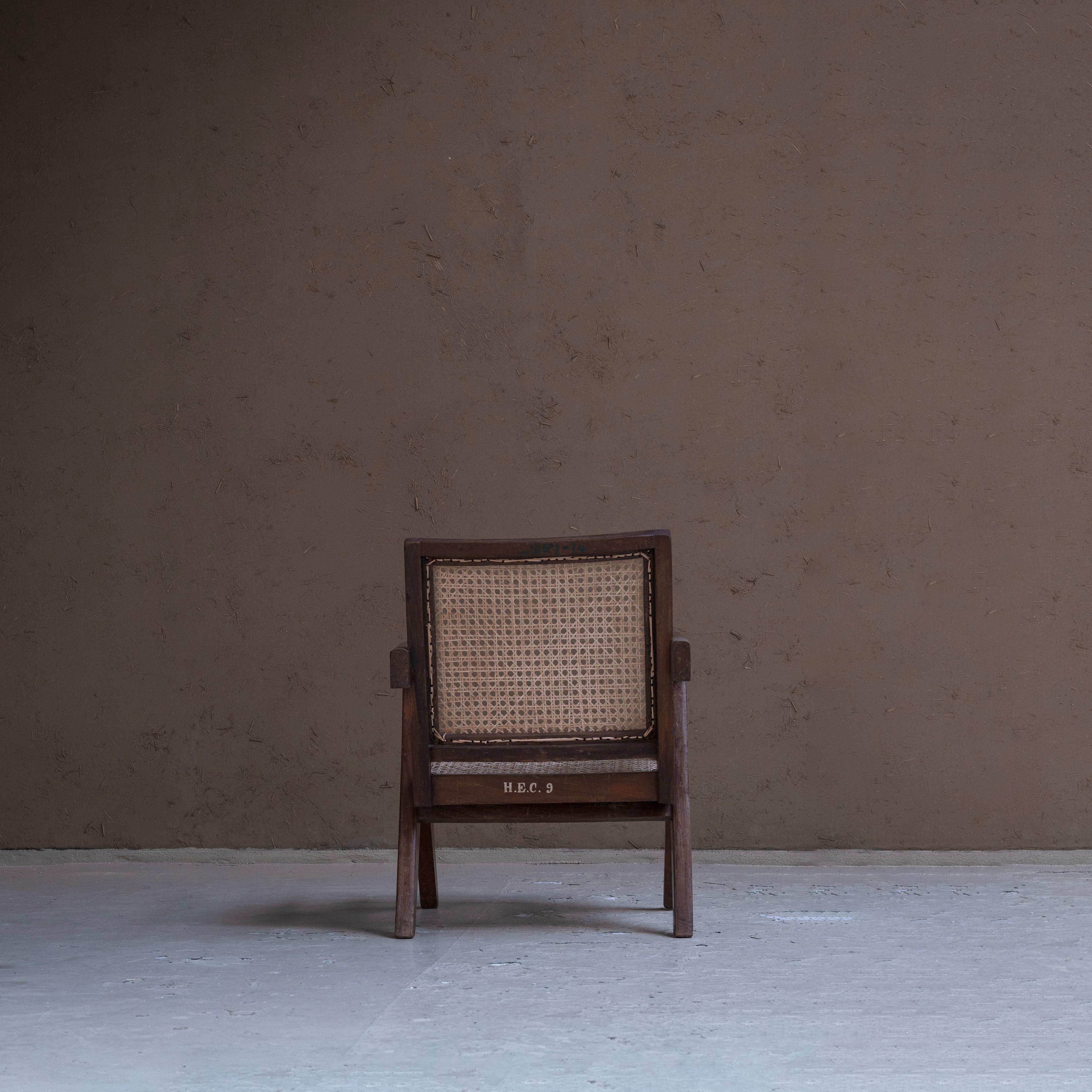 Pierre Jeanneret , Easy Arm Chair for Chandigarh, Teak , 1960s 4