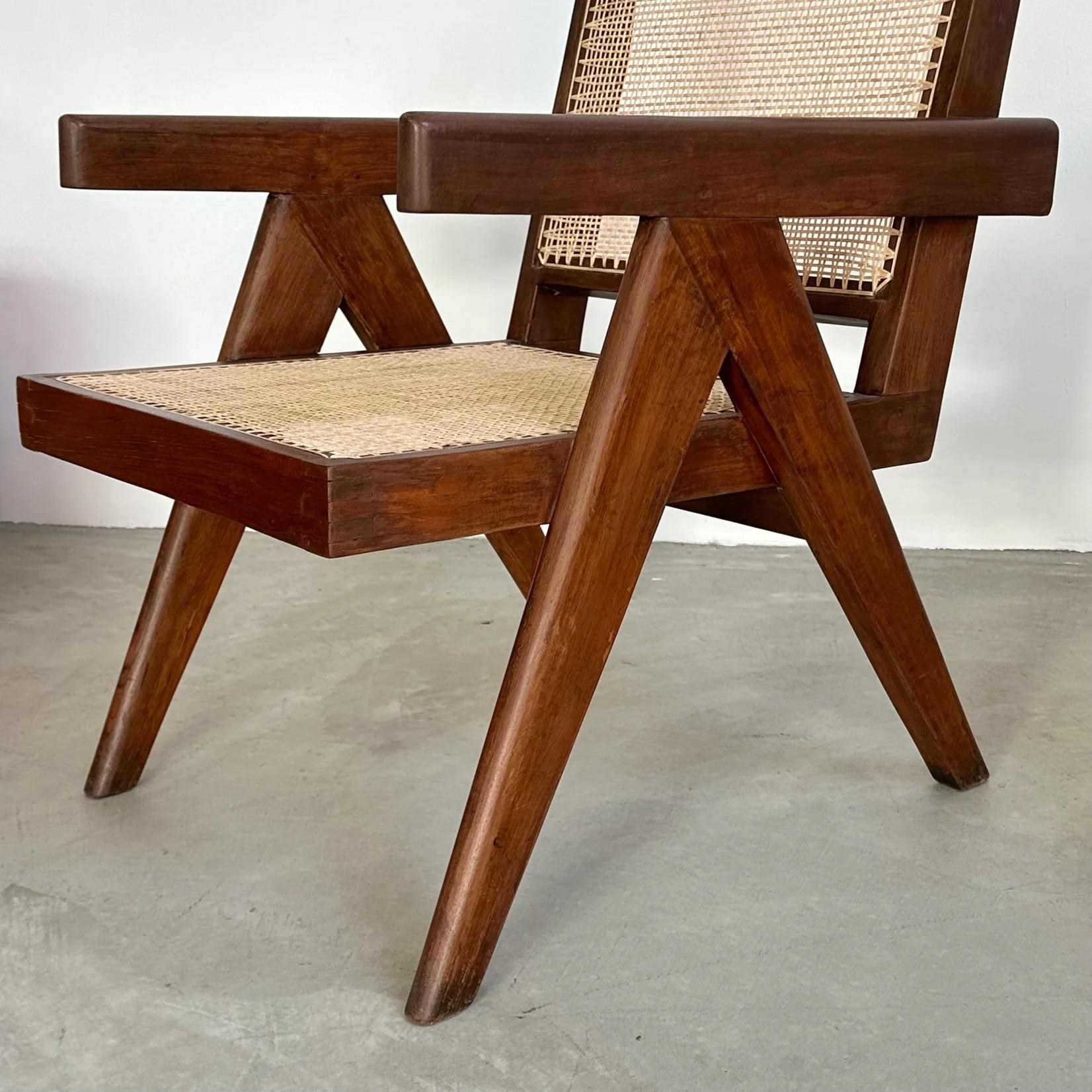 Sedia Pierre Jeanneret, 1950 Chandigarh in vendita 6