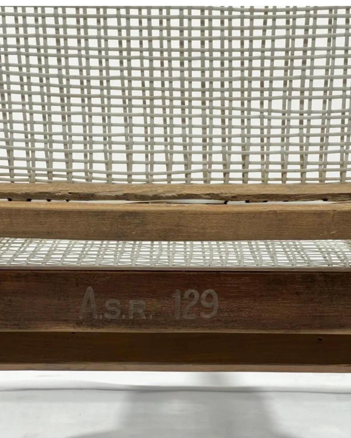 Sedia Pierre Jeanneret, 1950 Chandigarh in vendita 7