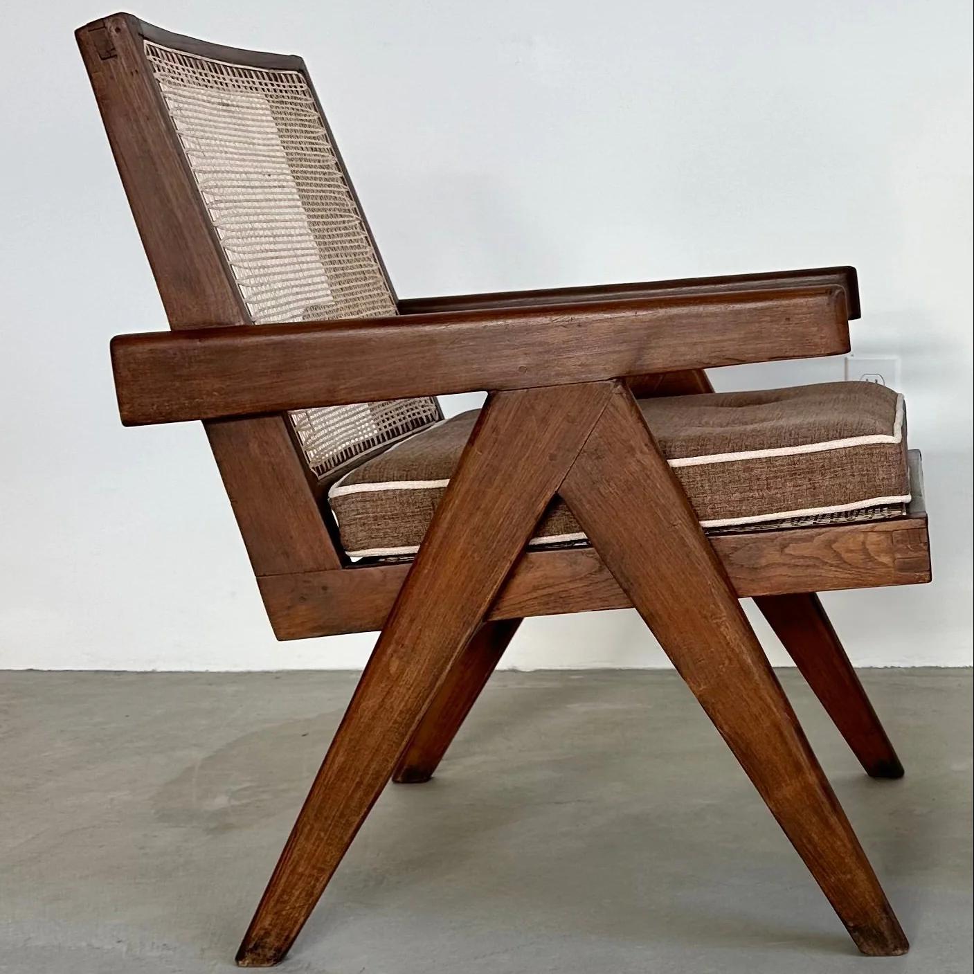 Indiano Sedia Pierre Jeanneret, 1950 Chandigarh in vendita