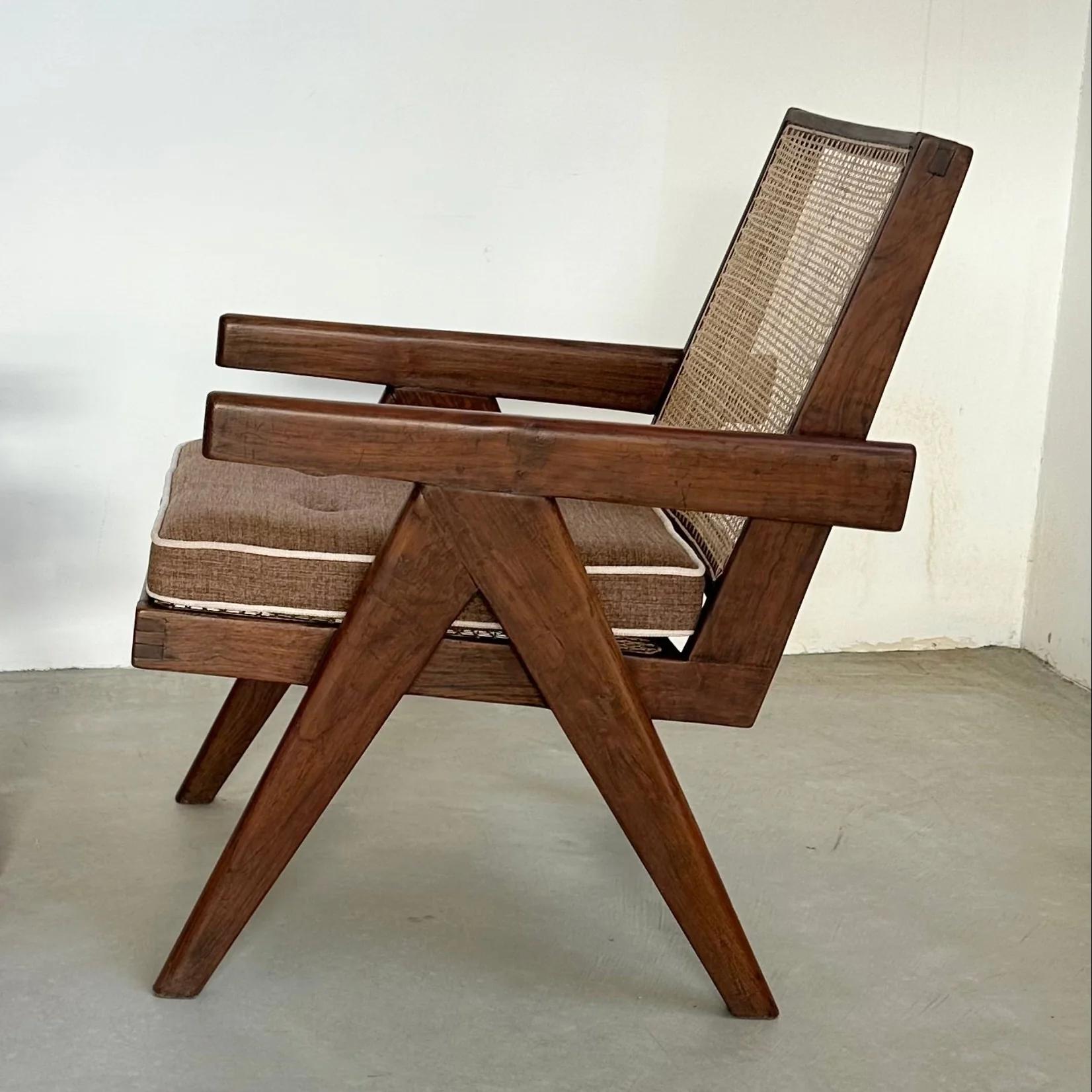 Sedia Pierre Jeanneret, 1950 Chandigarh In condizioni buone in vendita a Los Angeles, CA