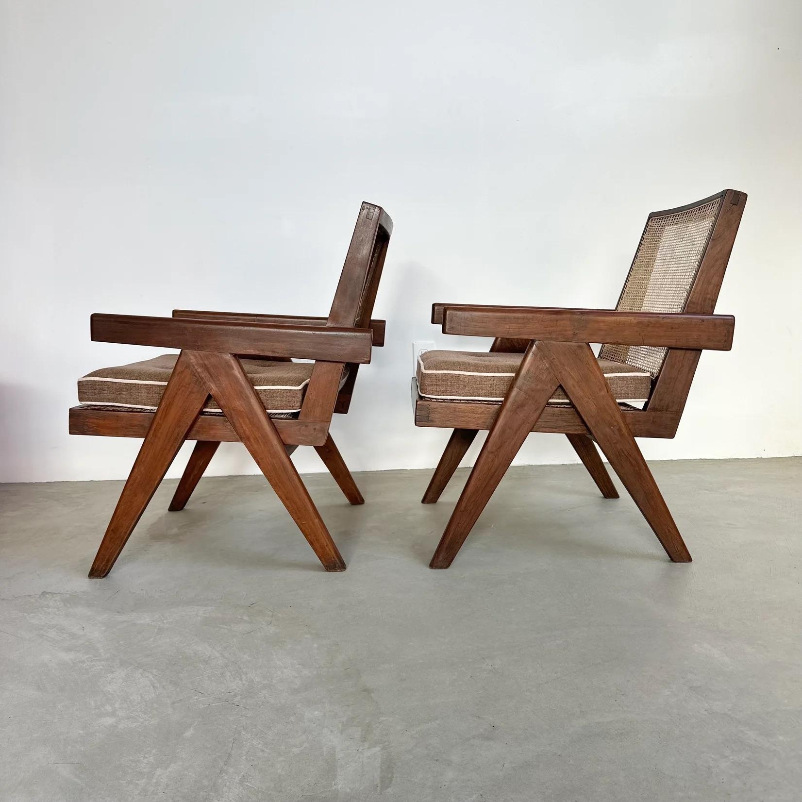Sedia Pierre Jeanneret, 1950 Chandigarh in vendita 2
