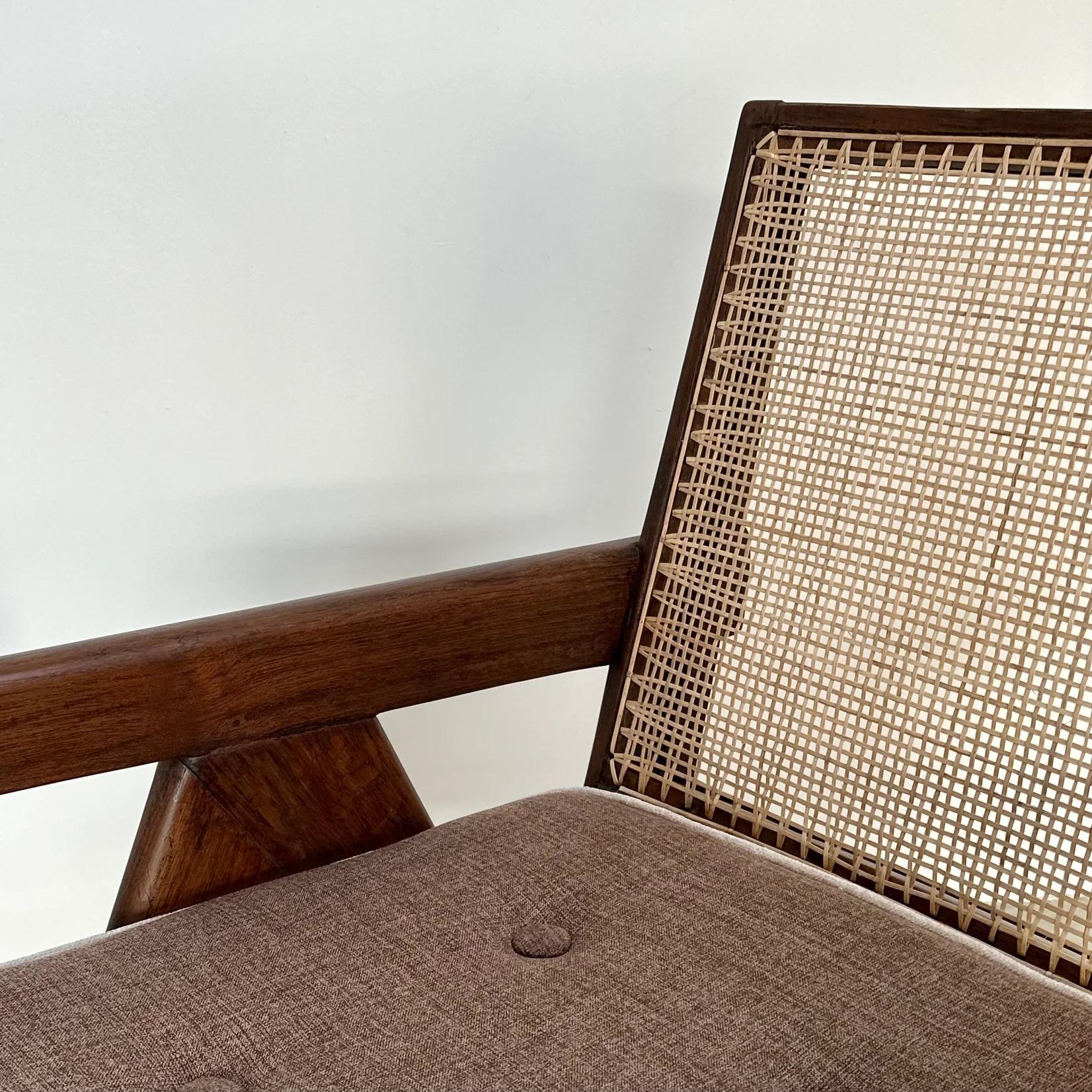 Sedia Pierre Jeanneret, 1950 Chandigarh in vendita 3