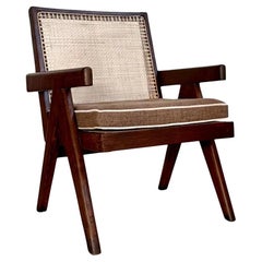 Coppia di poltrone Pierre Jeanneret, 1950 Chandigarh
